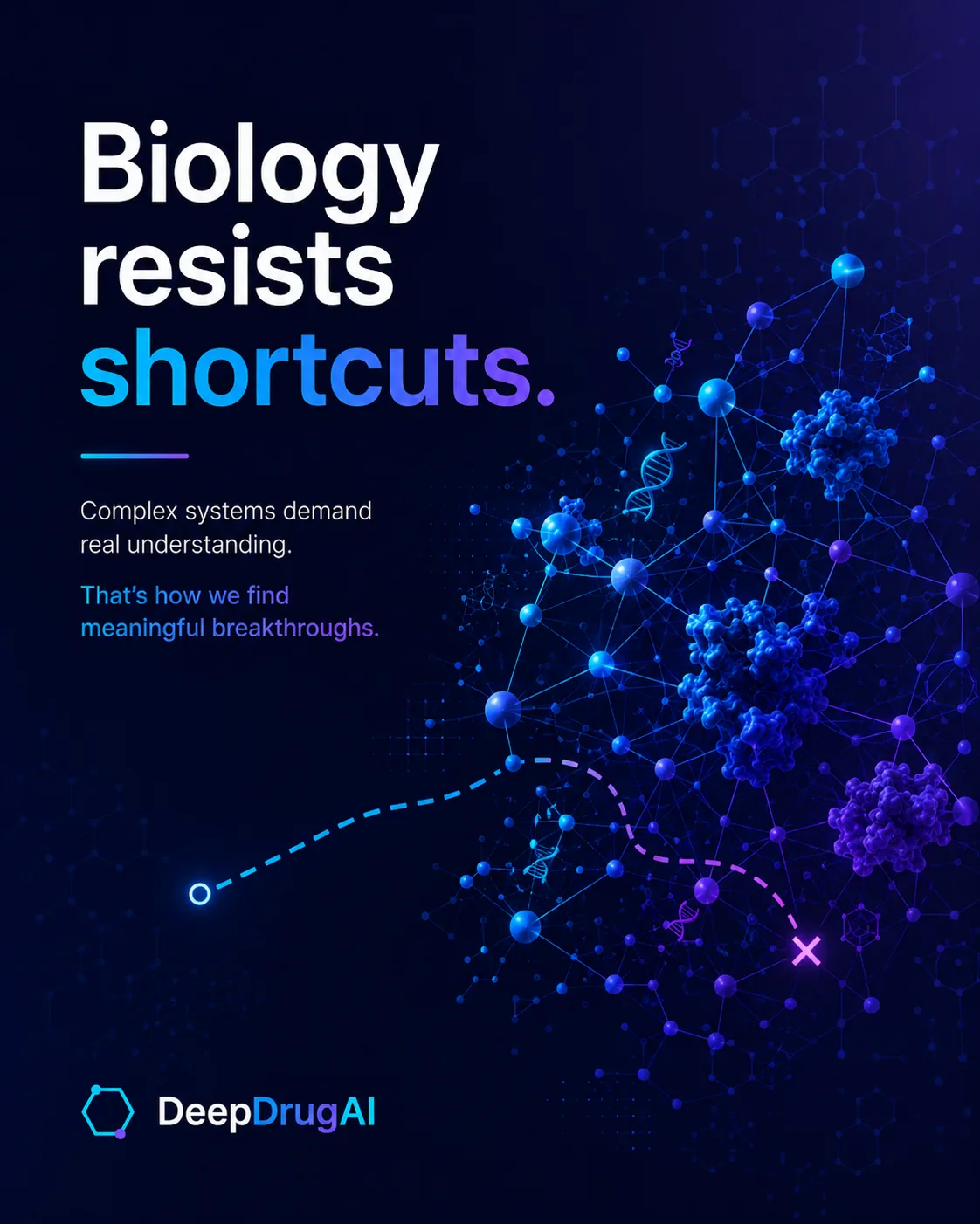 Biology resists shortcuts